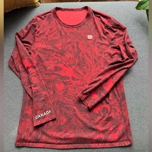 Lululemon Team Canada Fundamental Long Sleeve